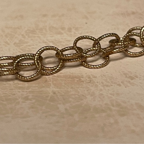 14k GF 18 Inch Chain Link Layering Necklace - Picture 6 of 7